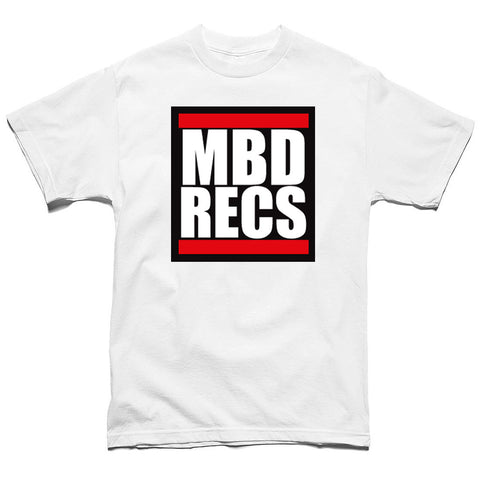 MBD Recs T-shirt (white)