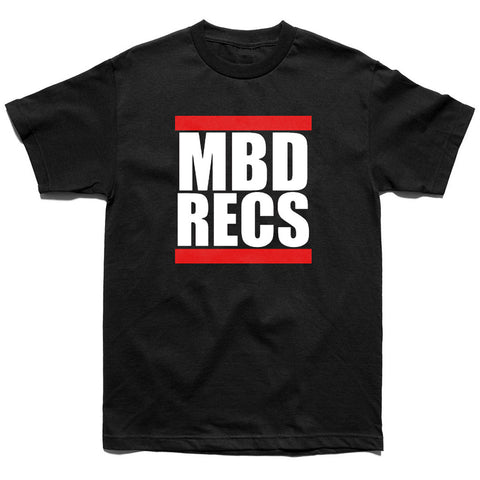 MBD Recs T-shirt (black)